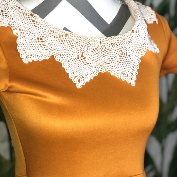 Free Day Golden Yellow Dress - Picture 2 of 5